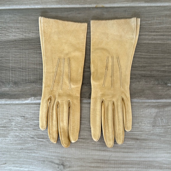 Vintage leather gloves size 7 - Picture 1 of 6
